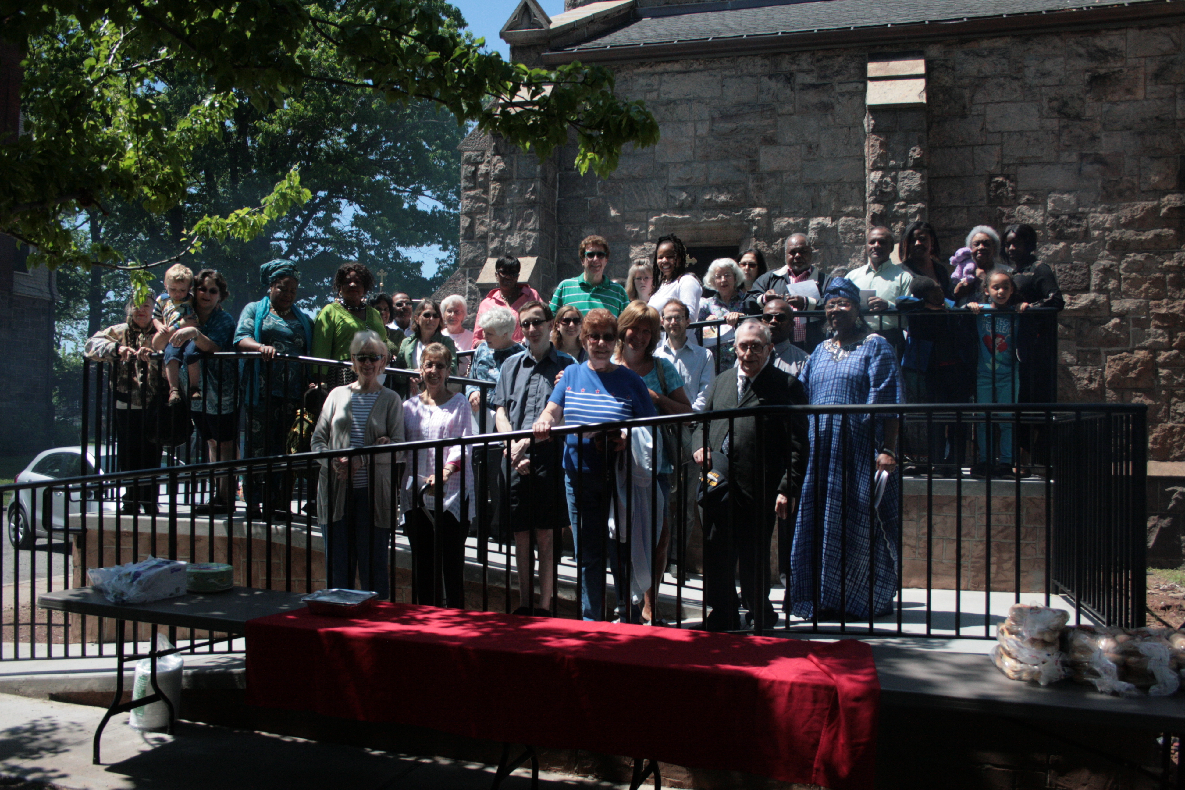 Dedication of Accessibility Ramp